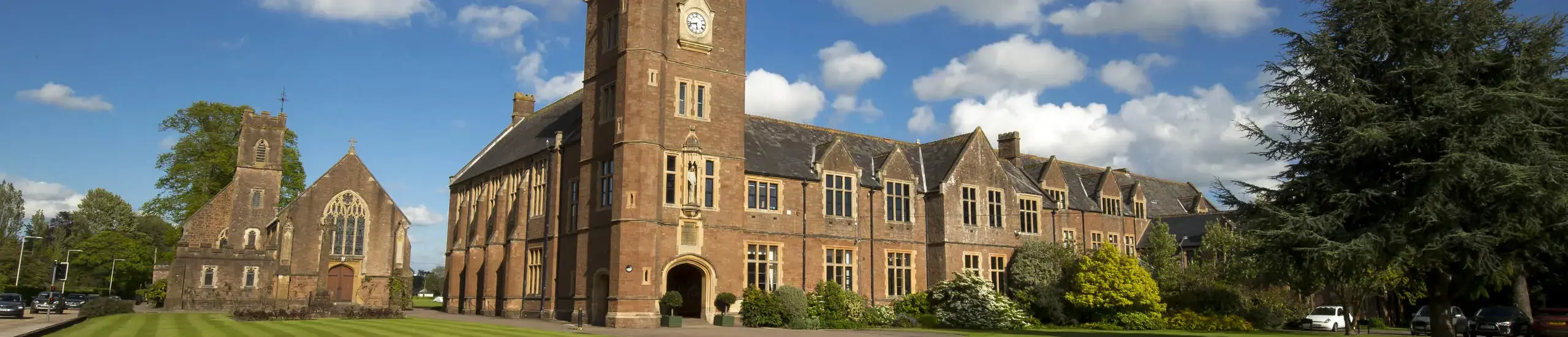 blundells school clack tower building private school in devon