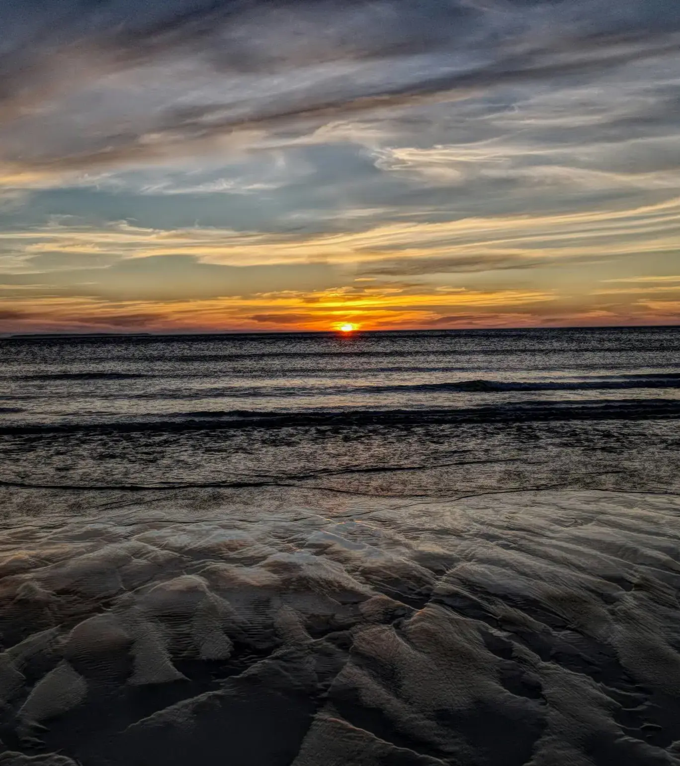 Sunset image of Woolacombe